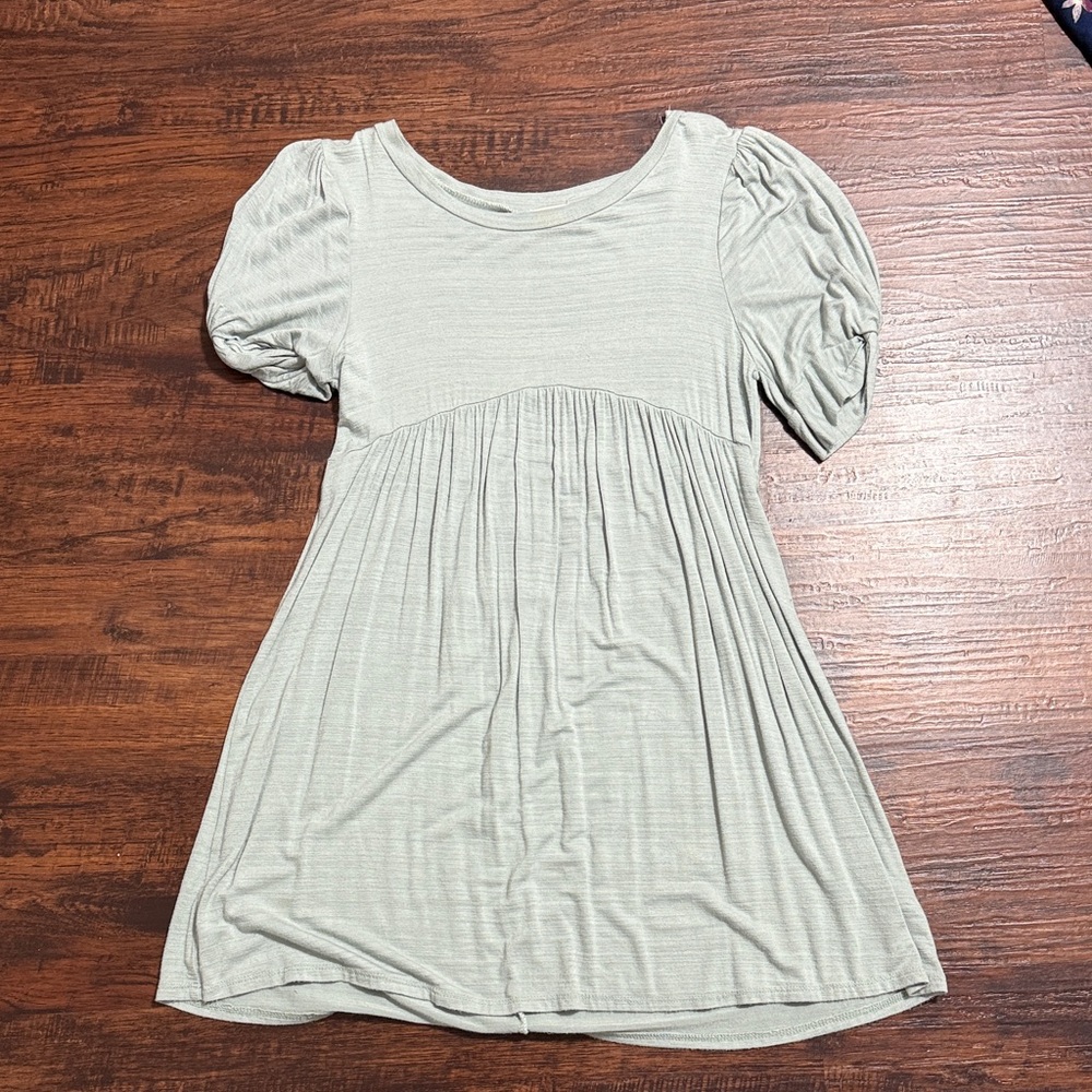 Women's Light Blue-Green Dress
